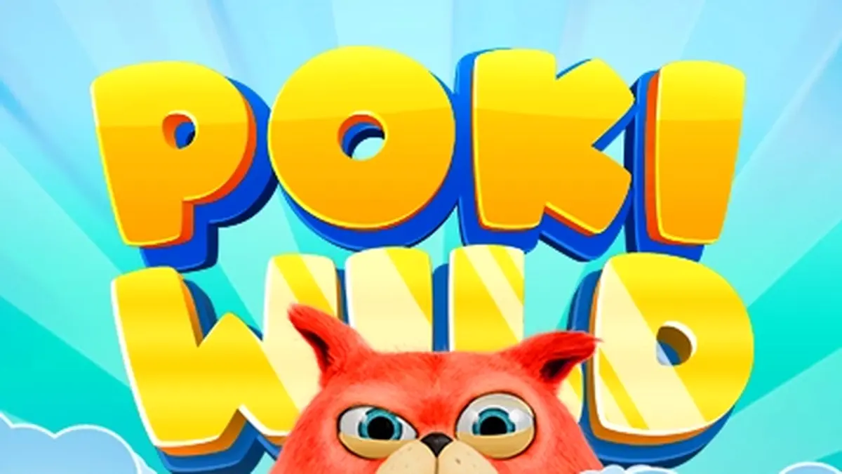 Tampilan visual ceria dari permainan slot Poki Wild